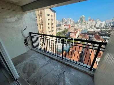 Apartamento com 3 Quartos para alugar, 85m² no Gonzaga, Santos
