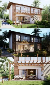 Casa de Condomínio com 2 Quartos à venda, 89m² no Imbassaí, Mata de São João
