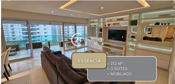 Apartamento com 3 Quartos para alugar, 212m² no Alphaville Centro Industrial e Empresarial/Alphaville., Barueri