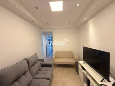 Apartamento com 1 Quarto para alugar, 47m² no Gonzaga, Santos