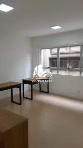 Sala Comercial com 1 Quarto para alugar, 20m² no Centro, Santos