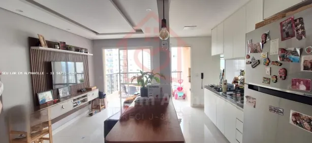 Apartamento com 2 Quartos à venda, 76m² no Jardim Tupanci, Barueri