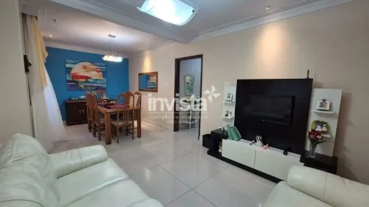 Apartamento com 3 Quartos à venda, 124m² no Gonzaga, Santos