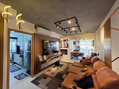 Apartamento com 3 Quartos à venda, 78m² no Boqueirão, Santos