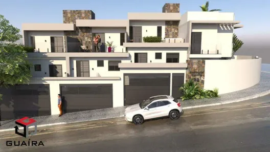 Sobrado com 3 Quartos à venda, 130m² no Jardim Stella, Santo André