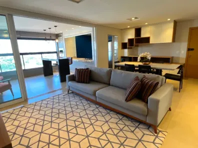 Apartamento com 3 Quartos para alugar, 121m² no Setor Marista, Goiânia