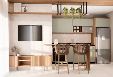 Apartamento com 1 Quarto à venda, 44m² no Silop, Ubatuba