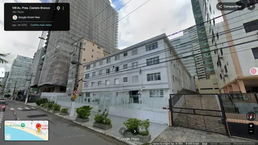 Apartamento com 1 Quarto para alugar, 40m² no Canto do Forte, Praia Grande