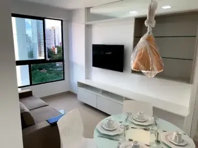 Flat com 1 Quarto para alugar, 33m² no Parnamirim, Recife