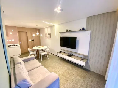 Apartamento com 2 Quartos para alugar, 60m² no Meireles, Fortaleza