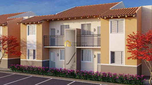 Apartamento com 2 Quartos à venda, 43m² no Residencial Cristal, Votorantim