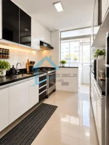 Apartamento com 3 Quartos à venda, 88m² no Glória, Contagem