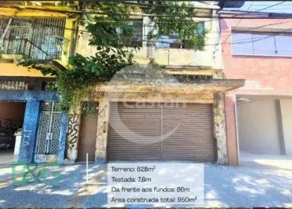 Lote/Terreno à venda, 950m² no Tatuapé, São Paulo