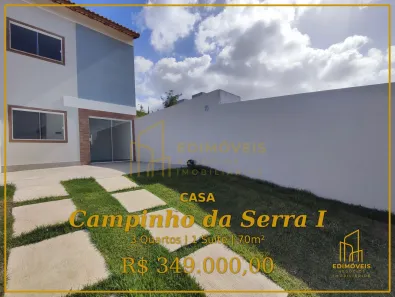 Casa com 3 Quartos à venda, 70m² no Campinho da Serra I, Serra