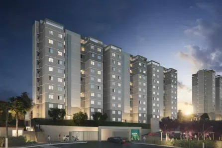 Apartamento com 2 Quartos à venda, 44m² no Jardim Paraíso, Jacareí