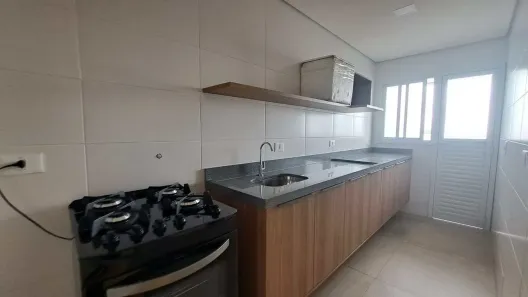 Apartamento com 3 Quartos para alugar, 115m² no Guilhermina, Praia Grande