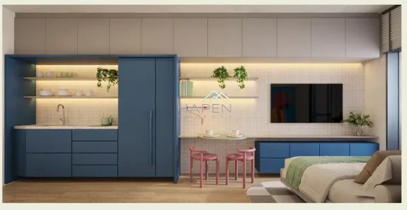 Apartamento com 1 Quarto à venda, 23m² no Centro, Curitiba