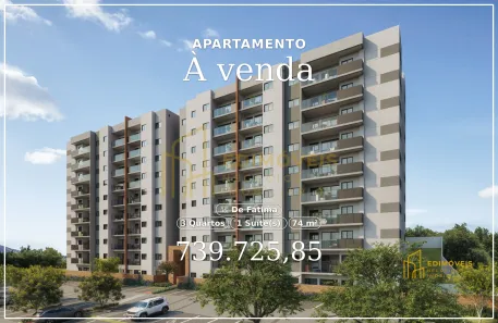 Apartamento com 3 Quartos à venda, 74m² no de Fátima, Serra