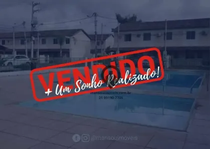 Casa de Condomínio com 2 Quartos à venda, 52m² no Guaratiba, Rio de Janeiro