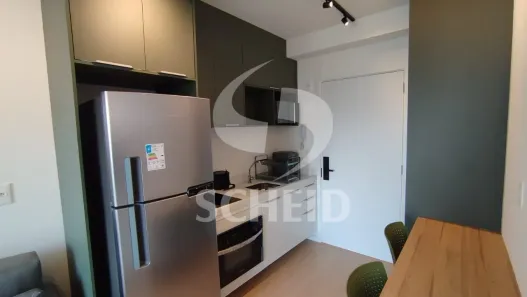Apartamento com 1 Quarto para alugar, 32m² no Indianópolis, São Paulo
