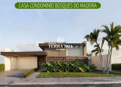 Casa de Condomínio com 3 Quartos à venda, 188m² no Triângulo, Porto Velho