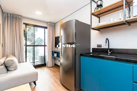 Apartamento com 1 Quarto para alugar, 20m² no Água Verde, Curitiba