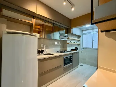 Apartamento com 1 Quarto para alugar, 48m² no Coqueiros, Florianópolis