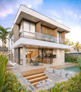 Casa de Condomínio com 4 Quartos à venda, 243m² no Gleba Simon Frazer, Londrina