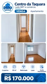 Apartamento com 2 Quartos à venda, 50m² no Taquara, Rio de Janeiro