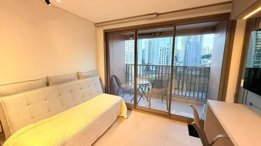 Apartamento com 1 Quarto para alugar, 25m² no Vila Regente Feijó, São Paulo