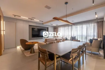 Apartamento com 3 Quartos para alugar, 129m² no Cambuí, Campinas