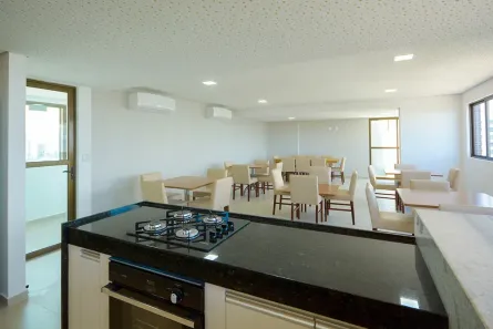 Apartamento com 1 Quarto para alugar, 33m² no Aflitos, Recife