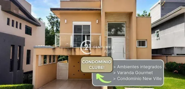 Casa de Condomínio com 4 Quartos à venda, 251m² no Suru, Santana de Parnaíba