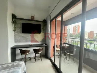 Apartamento com 1 Quarto para venda ou aluguel, 28m² no Santo Amaro, São Paulo