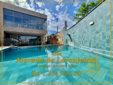 Casa com 3 Quartos à venda, 124m² no Morada de Laranjeiras, Serra