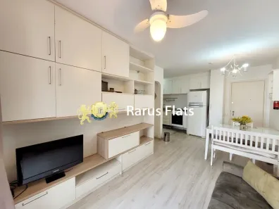 Flat com 1 Quarto para alugar, 40m² no Cerqueira César, São Paulo