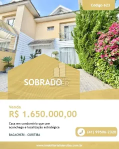 Sobrado com 3 Quartos à venda, 156m² no Bacacheri, Curitiba