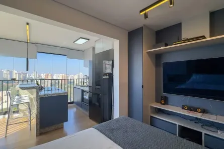 Kitnet com 1 Quarto à venda, 31m² no Santo Amaro, São Paulo