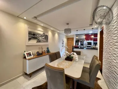 Apartamento com 3 Quartos para alugar, 100m² no Canto do Forte, Praia Grande