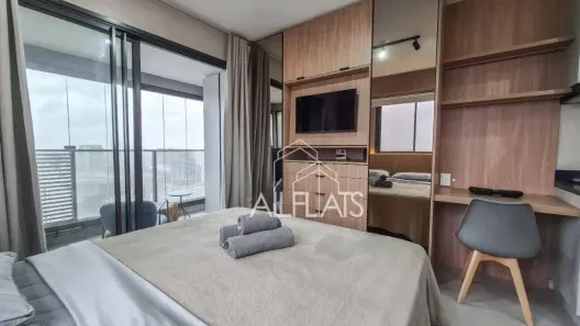 Apartamento com 1 Quarto para alugar, 27m² no Vila Pompéia, São Paulo