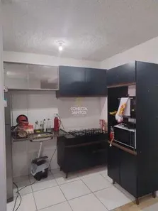 Apartamento com 2 Quartos à venda, 55m² no Alemoa, Santos