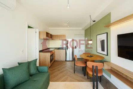 Apartamento com 1 Quarto para alugar, 42m² no Pinheiros, São Paulo