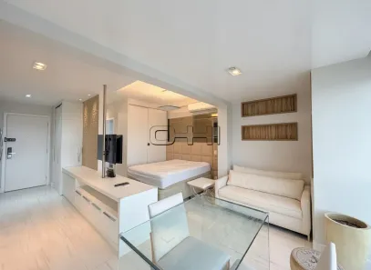 Apartamento com 1 Quarto para alugar, 38m² no Brooklin Paulista, São Paulo