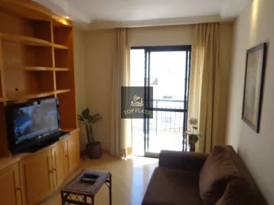 Flat com 1 Quarto para alugar, 38m² no Indianópolis, São Paulo