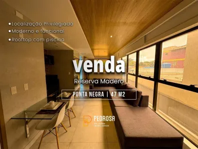 Apartamento com 1 Quarto à venda, 47m² no Ponta Negra, Natal