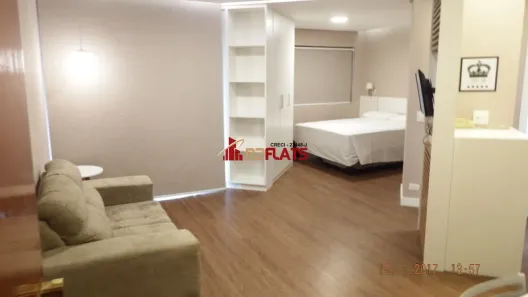 Flat com 1 Quarto para alugar, 45m² no Itaim Bibi, São Paulo