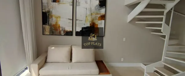 Flat com 1 Quarto para alugar, 50m² no Vila Nova Conceição, São Paulo