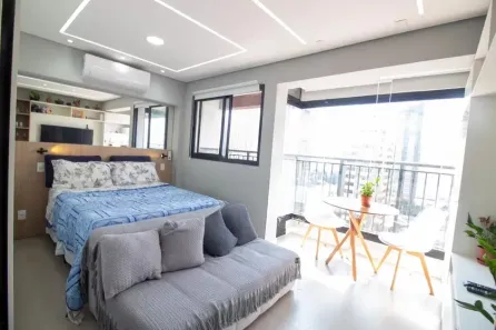 Kitnet com 1 Quarto à venda, 24m² no Campo Belo, São Paulo