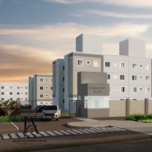 Apartamento com 2 Quartos à venda, 39m² no Pioneiros, Campo Grande