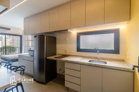 Apartamento com 1 Quarto para alugar, 27m² no Paraíso, São Paulo